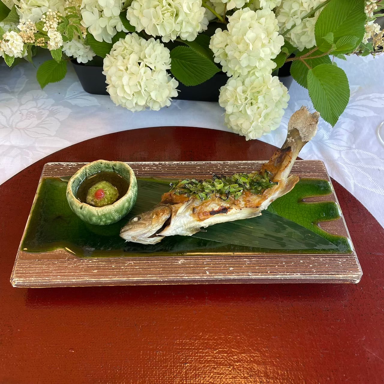 鮎の塩焼き