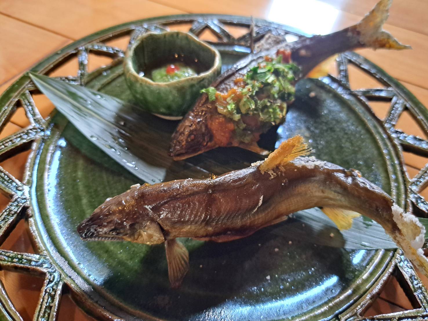 鮎の塩焼き