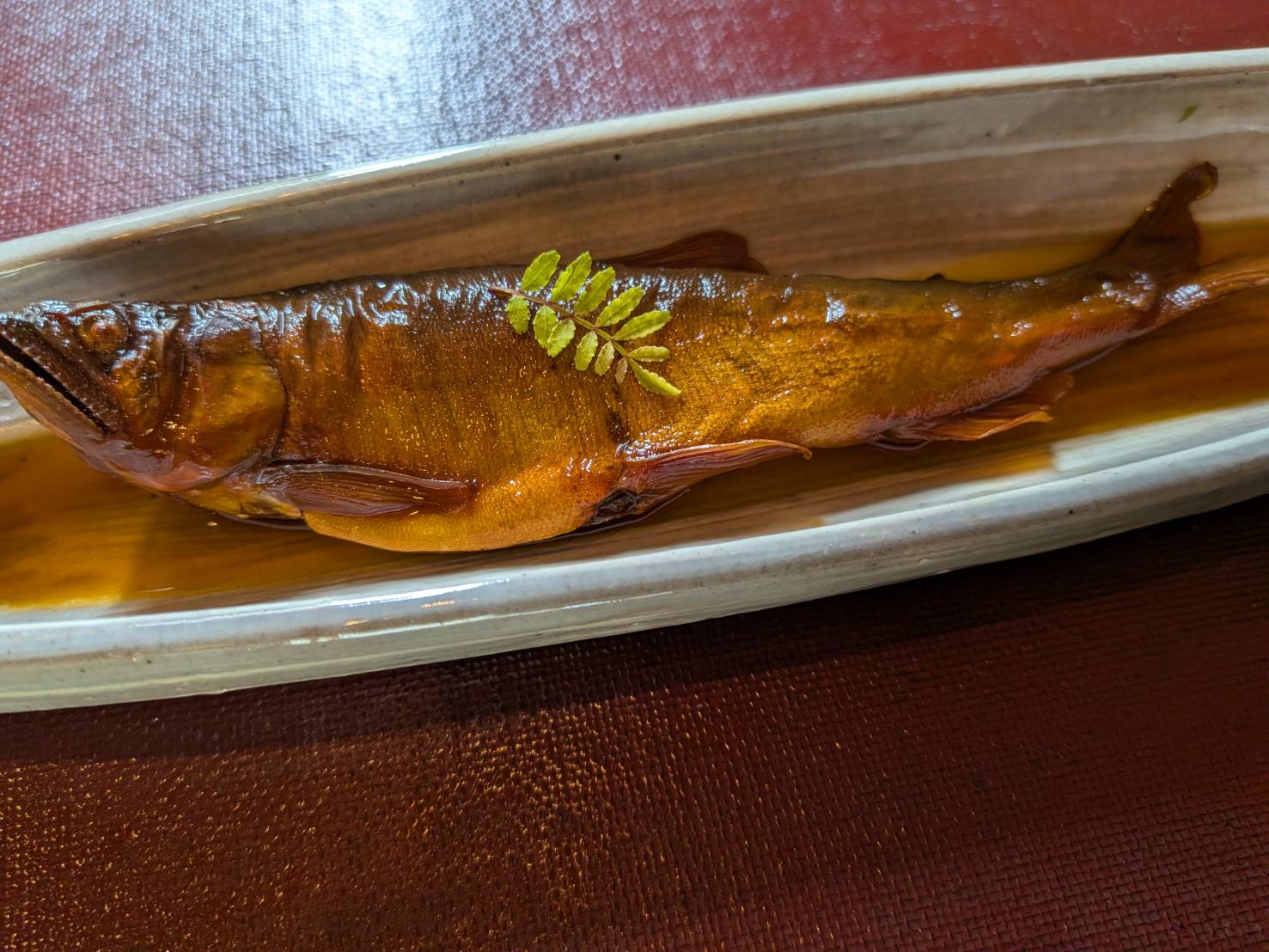 鮎の甘露煮